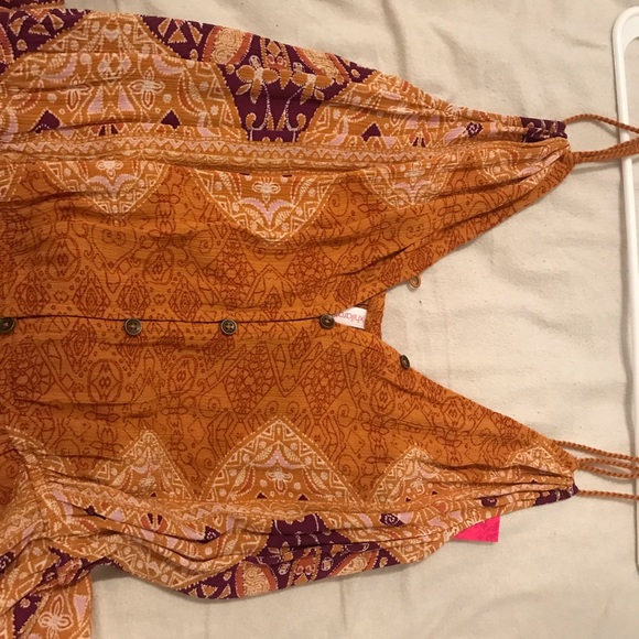 Burnt Golden Jumpsuit - Picture 3 of 7